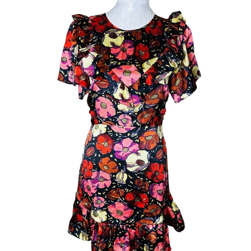Cinq À Sept Dresses | Crystal Dress Maraschino Multi – Womens Size 4 New - Picture 5 of 13
